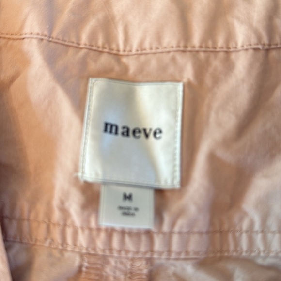 Maeve By Anthropologie The A-Line Mini Dress Peach Size Medium - Picture 8 of 10